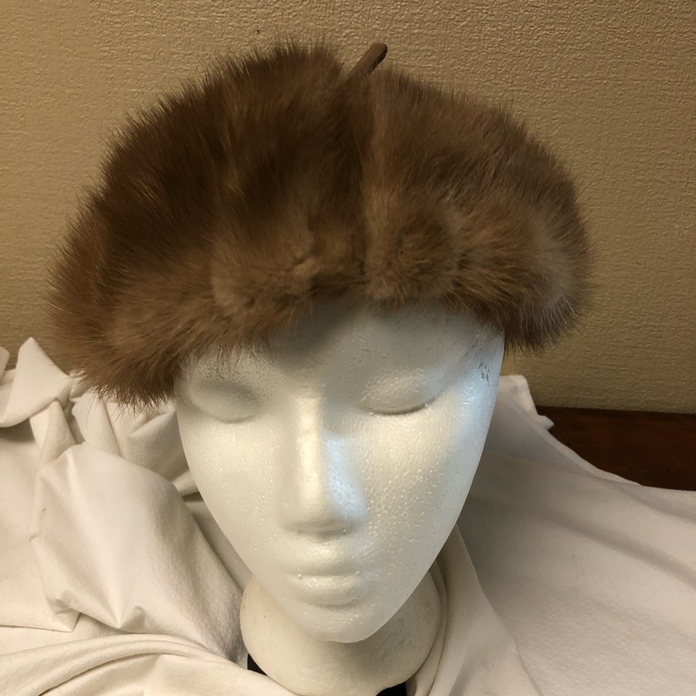 Vintage Betmar Elegante Real Fur Hat